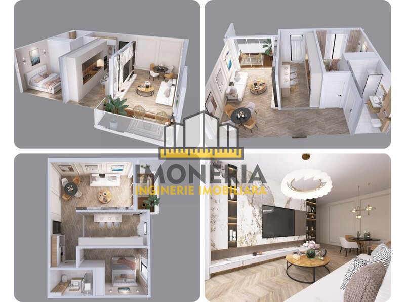 1 Decembrie  Comision 0%! 2 camere spatioase, decomandate Bloc cochet, metrou 1 Decembrie