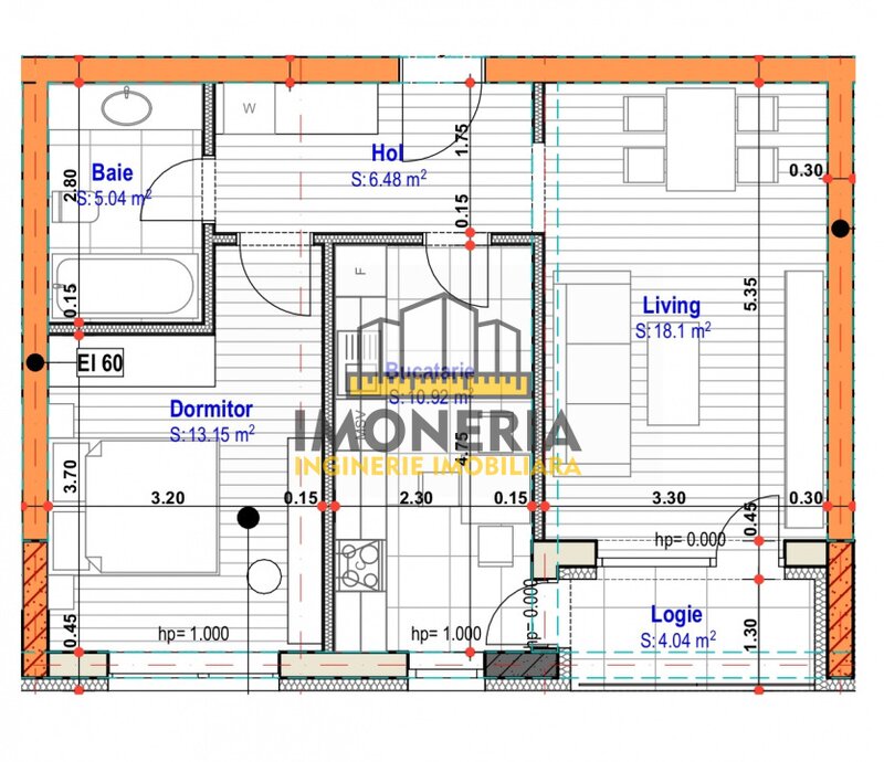 1 Decembrie  Comision 0%! 2 camere spatioase, decomandate Bloc cochet, metrou 1 Decembrie